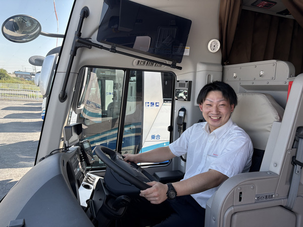 あなたの運転でお客様を安全に目的地へ★
充実の研修制度で安心♪