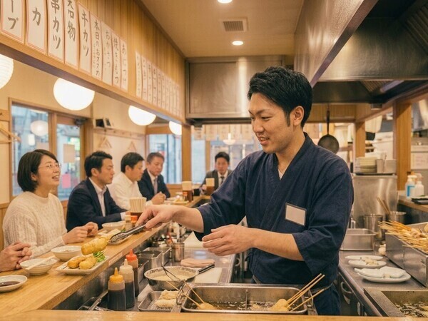 昇給実績あり＆食事手当1500円｜とんかつ店の料理長候補