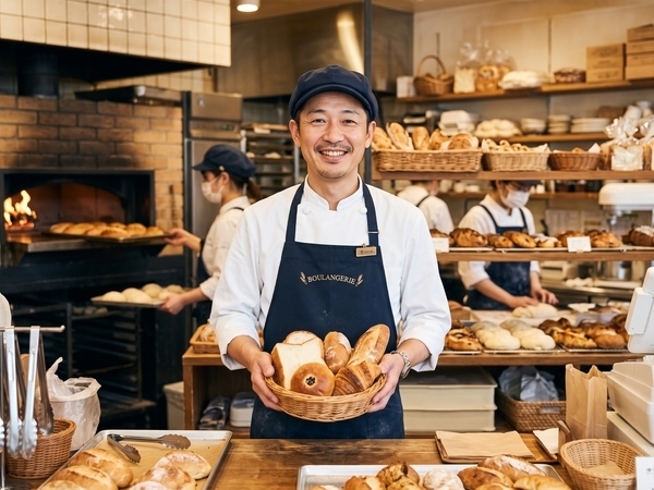 賞与年2回＆まかない半額｜ベーカリー店長候補募集