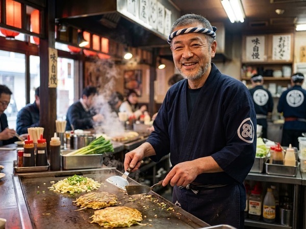月給22万~28万円&住宅手当|お好み焼き店店長候補