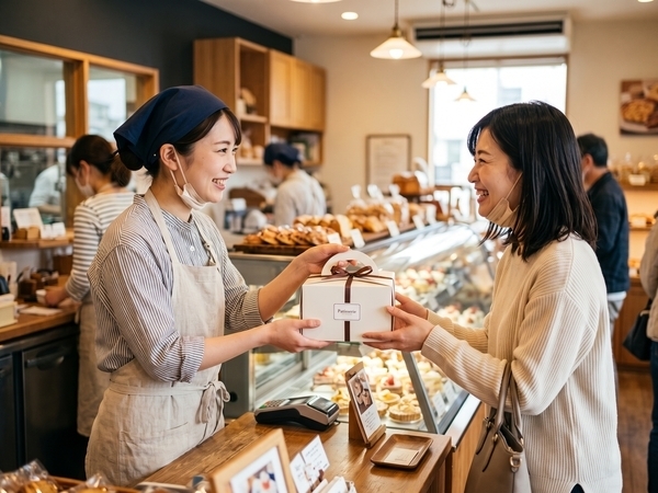 売上インセンティブ&役職手当｜高島屋の洋菓子店で活躍