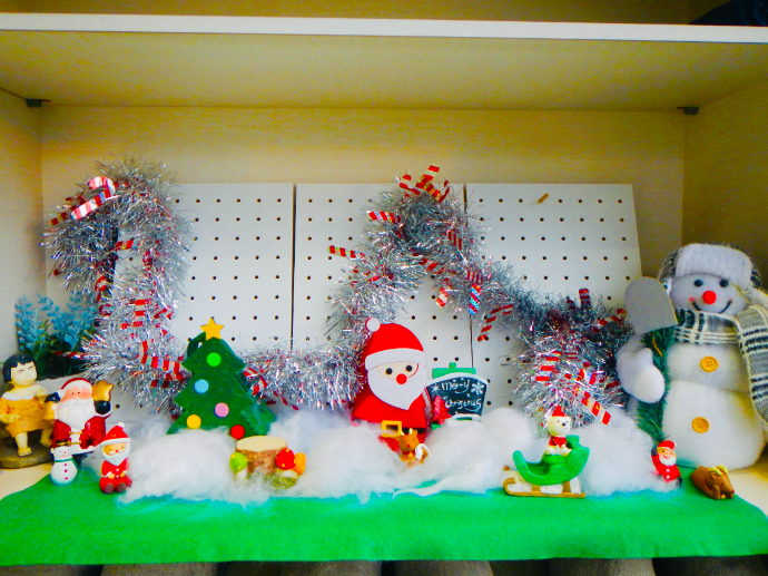 季節を感じる飾りつけ✨