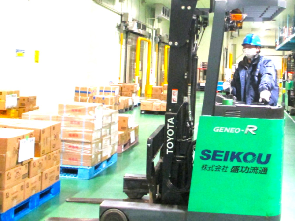 株式会社盛功流通【構内作業員】