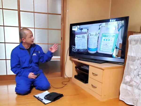 住宅環境改善のための提案営業。
お客様に喜ばれるやりがいある仕事です。