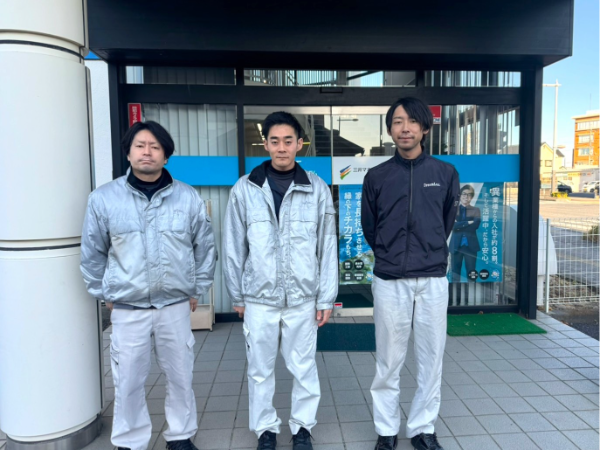 住宅の健康寿命を延ばす◎
お客様のために頑張れる仕事です。