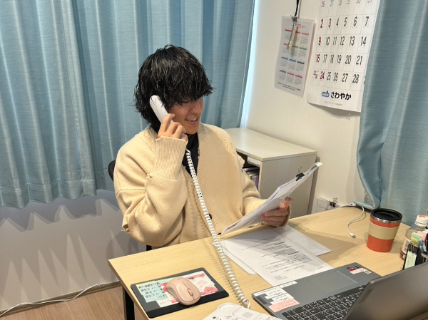 利用者さまの「ありがとう」がうれしいです