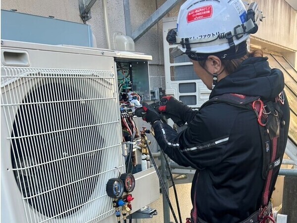 専門性の高い“業務用エアコン設置の取付”で安定して稼げる仕事