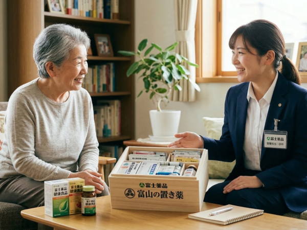 【医薬品のルート営業職】お客様の健康相談、新商品・サービスのご案内など