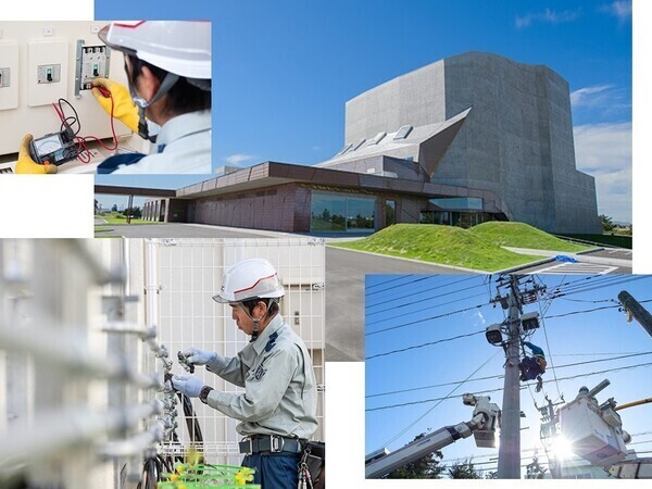 地域のライフラインを支える電気工事