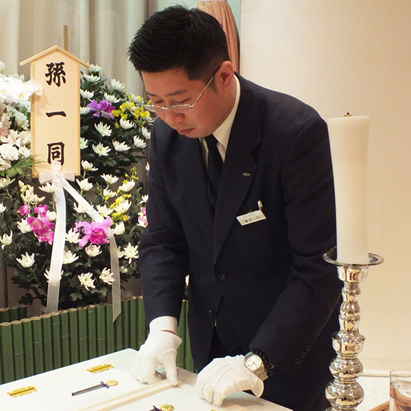 葬儀の板橋 大口ほうさい殿 セレモニースタッフ / 1級葬祭ディレクター/藤田 元