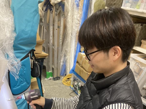 職人さんとの関わりの中で仕事を覚えられる