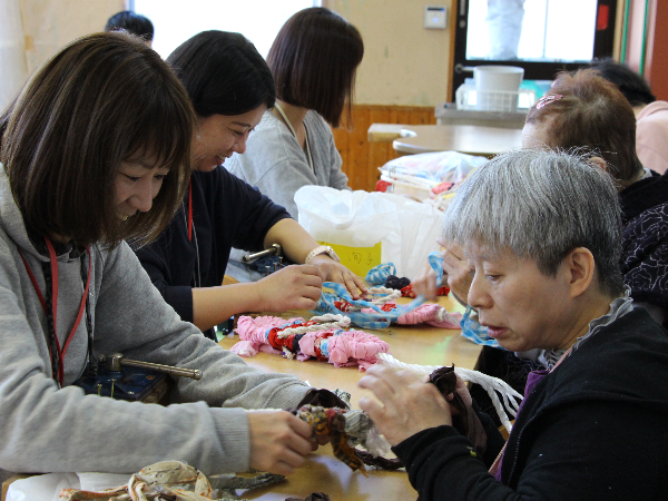 利用者さんお一人ひとりに合わせた日中活動に力を入れています。