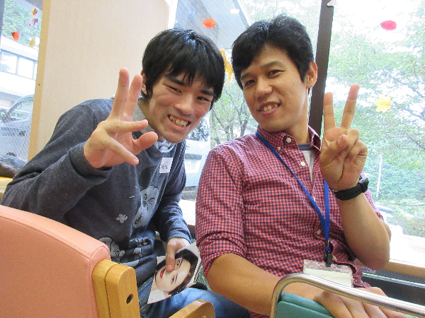 『笑顔』が山の子会のキーワードです