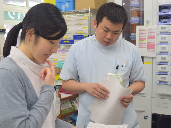 チーム医療の現場で、たくさんのことを学べます。