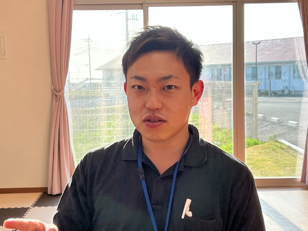 入社7年目、主任にチャレンジしています。