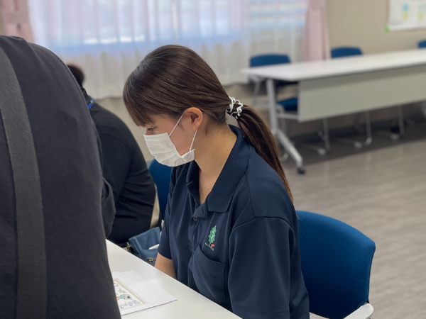 新人さんのお手本になりたいです。