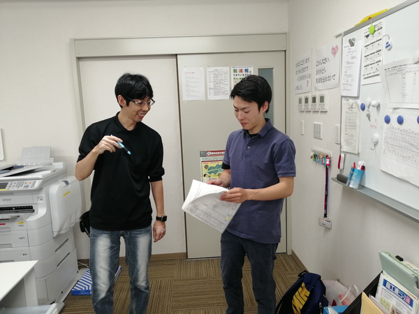 ゆったりとした居心地のいい職場です。