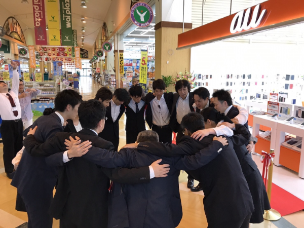 店舗、事業部を超えた一体感