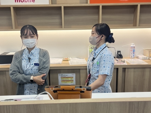 20代~30代のスタッフが
ほのぼの・あったかい接客を心がけています