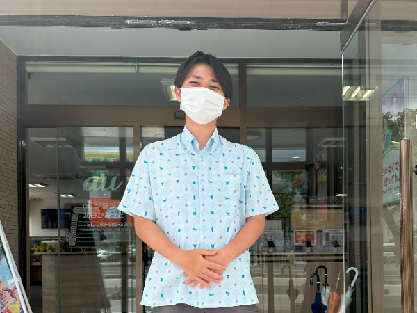 ほのぼの接客で「お得」をご案内