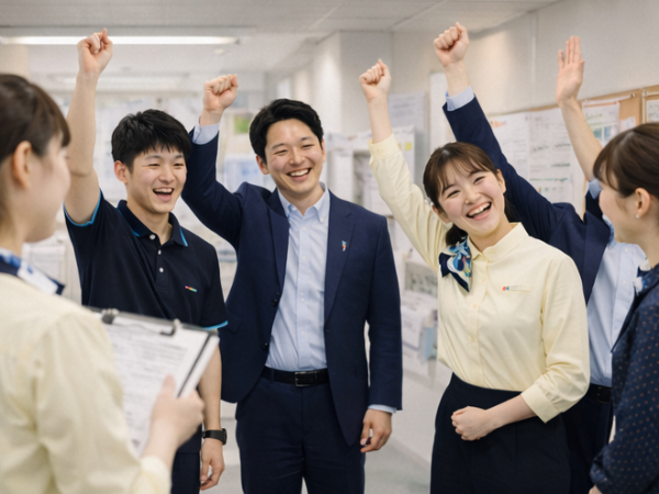 朝の打ち合わせも入念に行います。