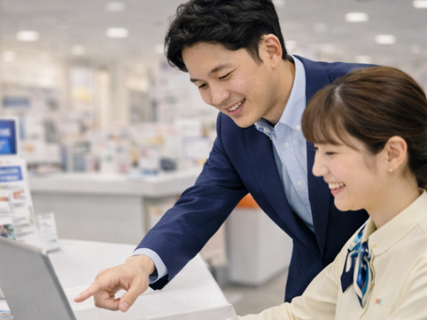 先輩が丁寧に指導するので
安心してくださいね♪