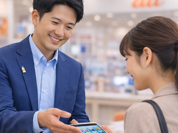 20代～30代の社員が
ほのぼの・あったかい接客を心がけています