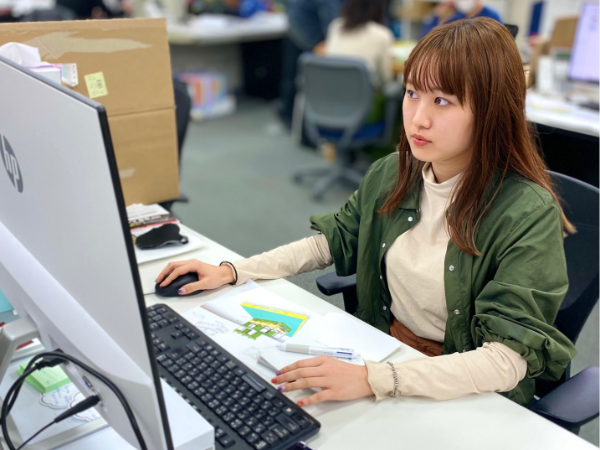 面接時のアットホームな感じに惹かれ入社。