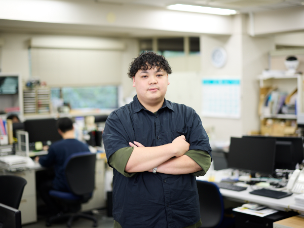 自分で考え、自分らしい提案ができる会社です。