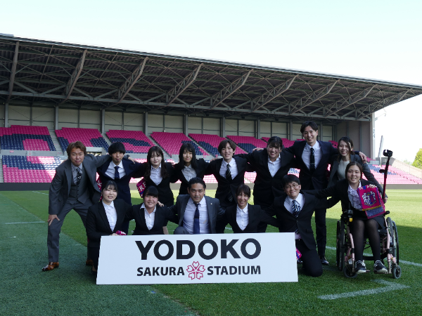 入社式の様子♪