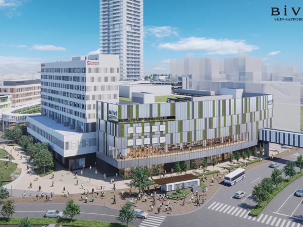 BiVi新さっぽろ内の飲食店
駅直結で通いやすい！