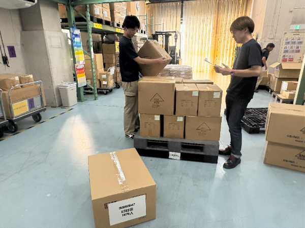 図工美術教材の物流スタッフ募集!