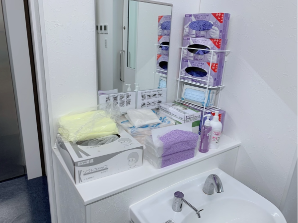 衛生管理は万全です！