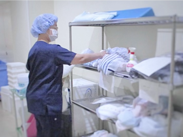 まずは先輩に教えてもらいながら、
簡単な作業をお願いします