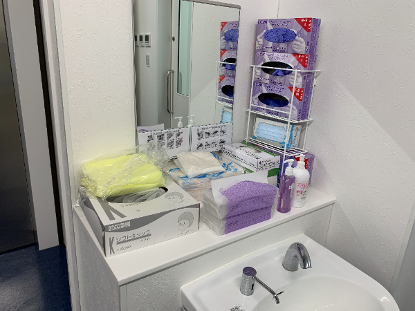 衛生管理は万全です！