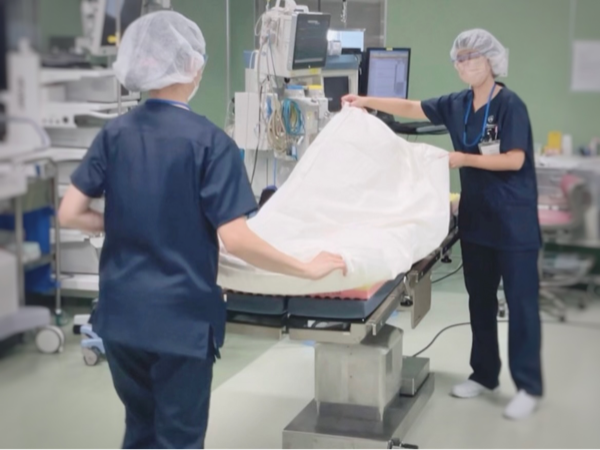 協力しながら仕事を進めます