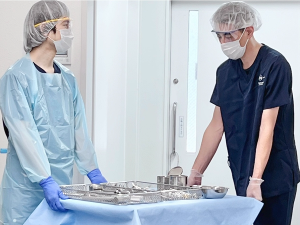 滅菌業務経験を活かして
リーダー候補へ挑戦!