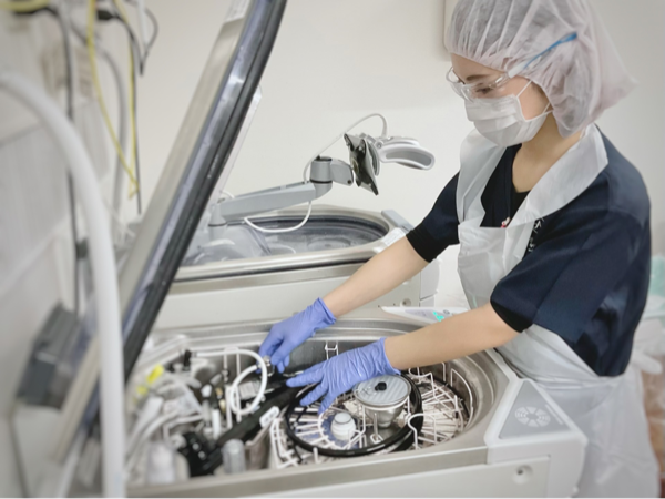 器械の操作は簡単なのでご安心ください◎