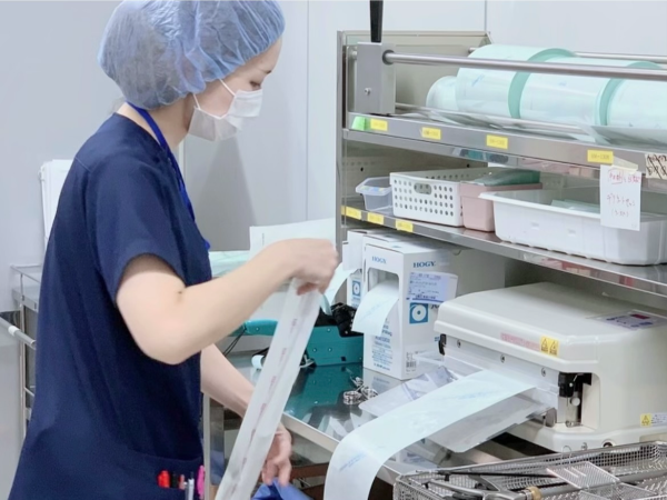 器械の操作は簡単なのでご安心ください◎