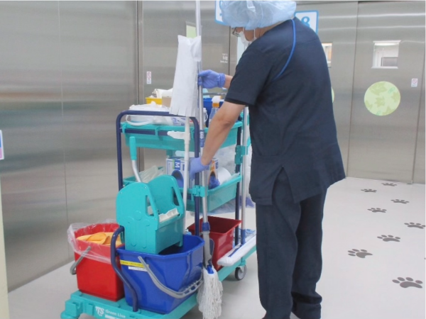 衛生管理は万全です!