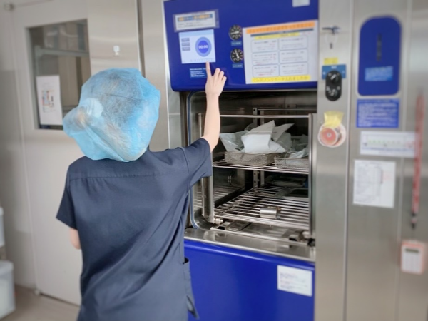 器械の操作は簡単なのでご安心ください◎