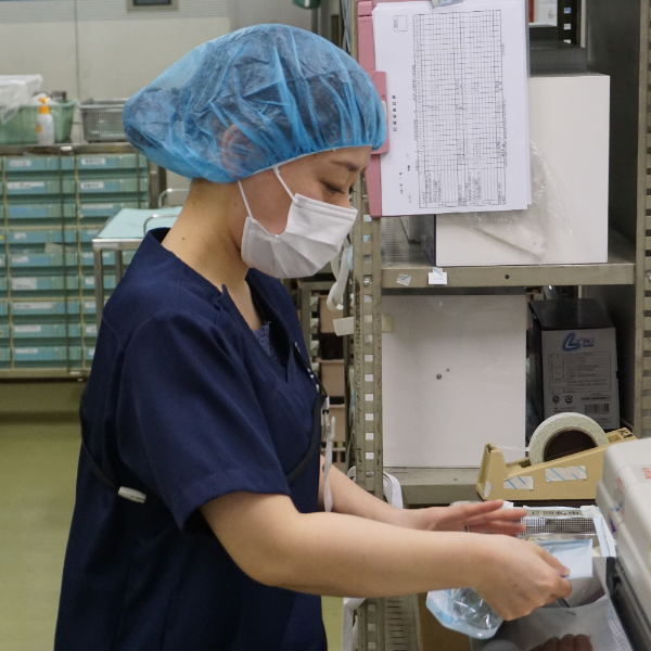 県立病院勤務 / 滅菌消毒業務/A.M(20代女性)