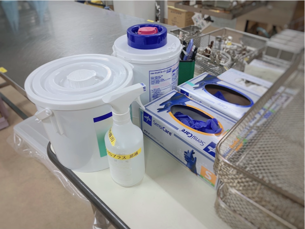 衛生管理は万全です!