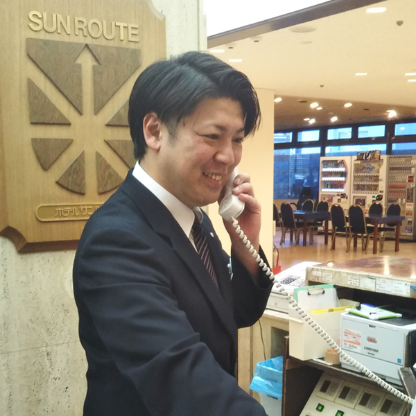 ホテル部／副支配人/佐々木 晴司（ささき せいじ）