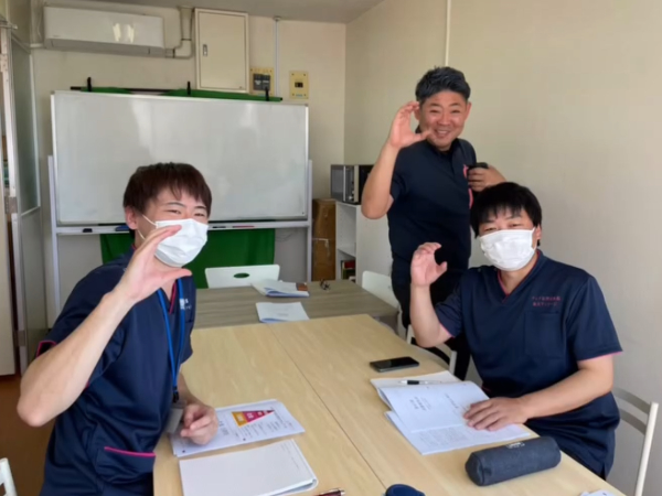 入社後は研修期間あり
不安や心配なく業務可能！