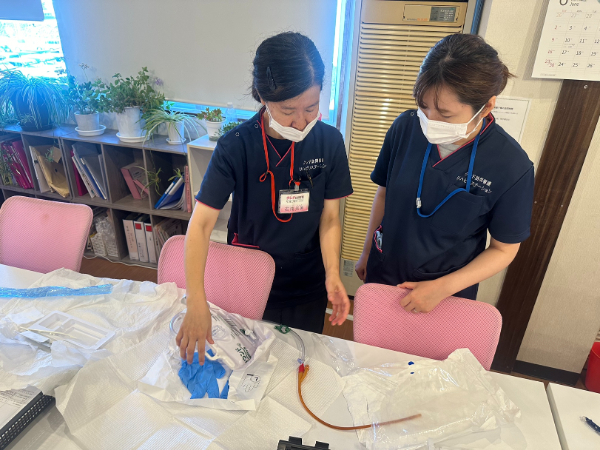 訪問未経験でも安心!
入社後は社内研修+1ヶ月の同行訪問あり