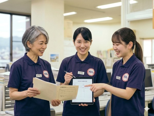 幅広い年齢層のスタッフが活躍中です！