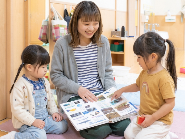 子どもの主体性を大切にしながら保育業務
に取り組んでいます