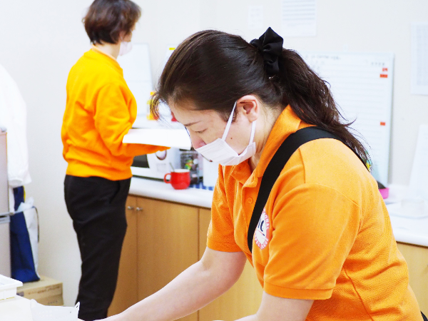 利用者様の日常生活をサポートする仕事