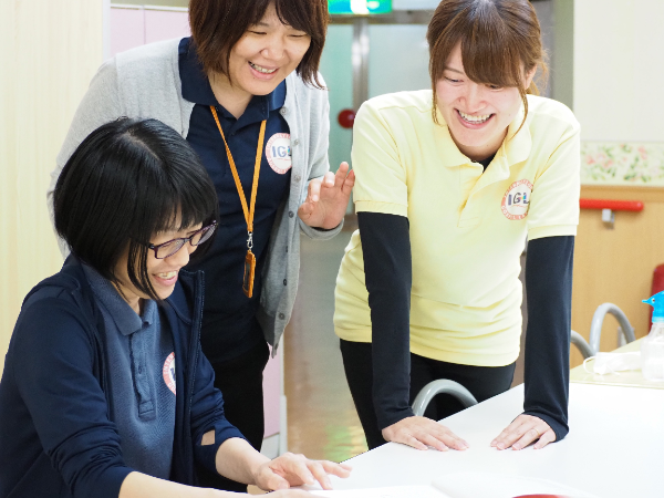 ケアマネジャー同士の情報交換も盛んです。